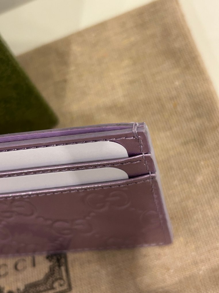 Gucci - Gucci - Levéltartó - gg emblem - Latex, Lakkbőr - GG EMBLEM MODELLO 2025 #4.3