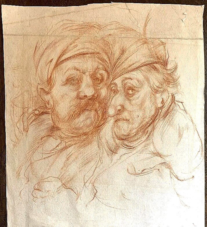 Dutch school (XVIII) - Two males #1.0