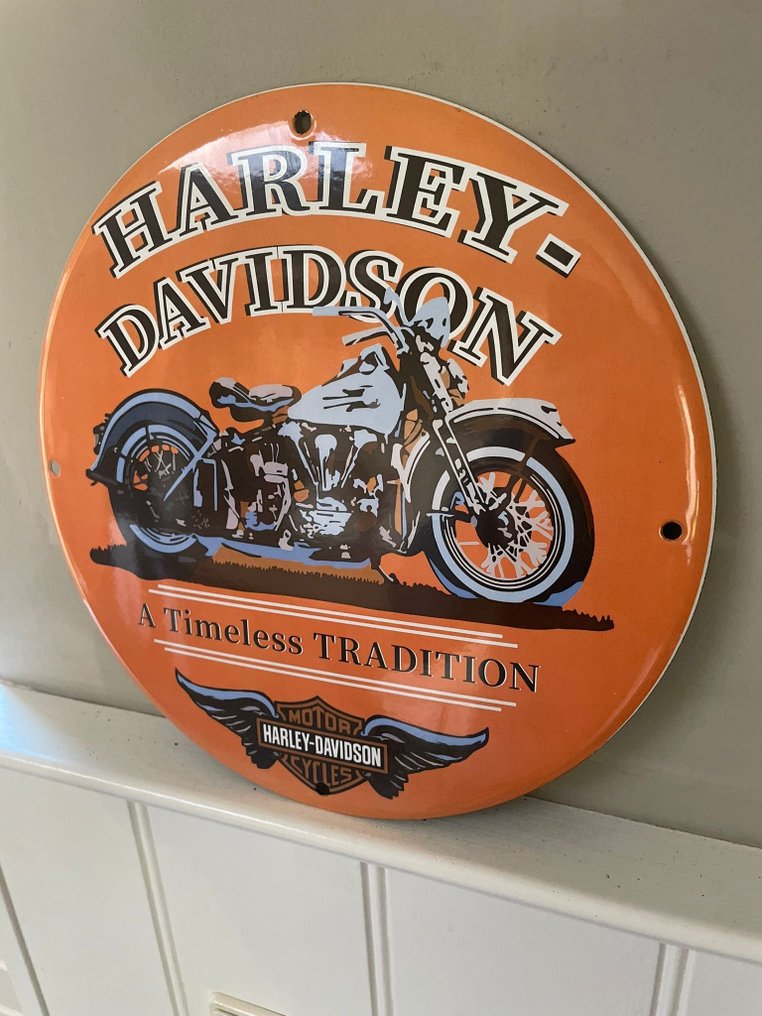 Harley-Davidson - Enamel sign - Enamel #2.1