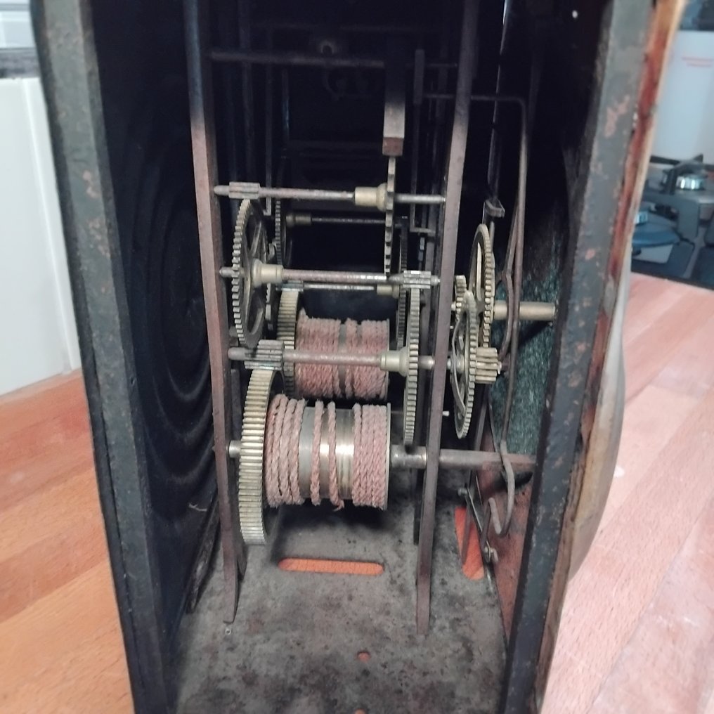 Clock -   Copper, enamel - 1850-1900 - Fleurie, excellent condition #4.3