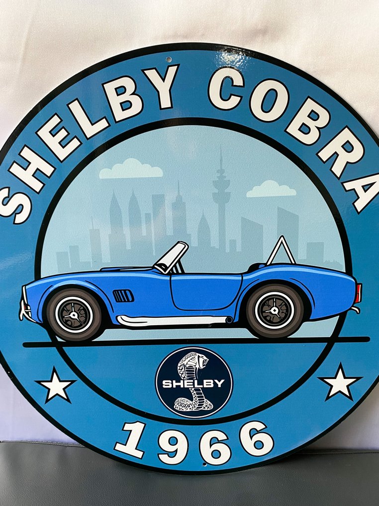 Sign - Shelby - Shelby Cobra 1966; XL 500mm sign #2.1