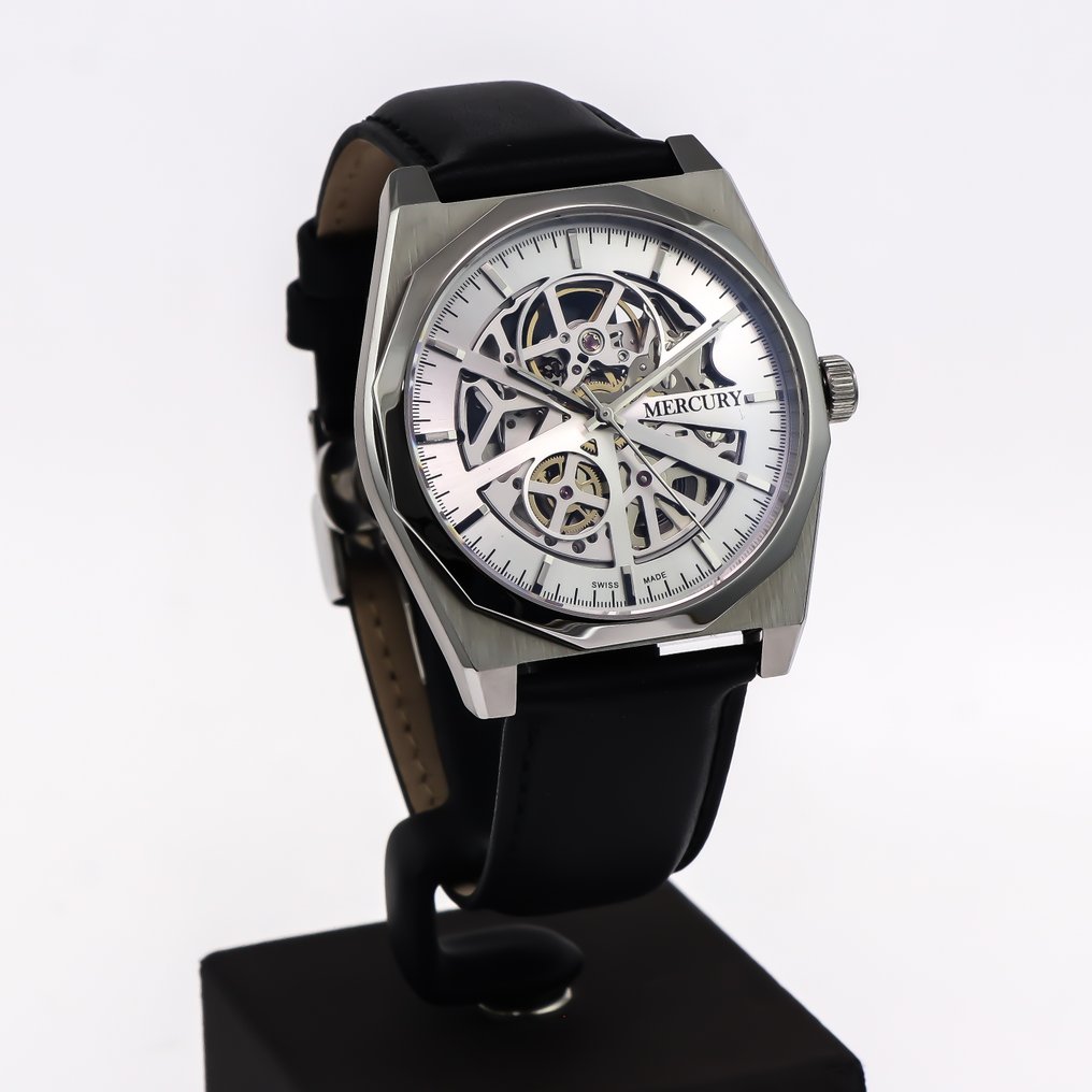 Mercury - Skeleton Automatic Swiss Watch - MEA488SK-SL-1 - Sin Precio de Reserva - Hombre - Posterior a 2020  #1.0