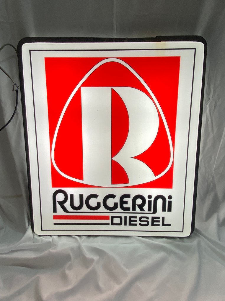 illuminated sign - Ruggerini - 1980 #3.2