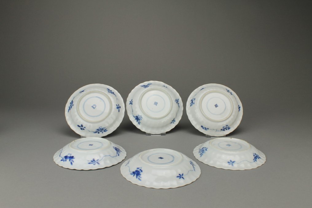 杯子和碟子配有花朵 - 瓷器 - 中國 - 清康熙（1662-1722） #3.2