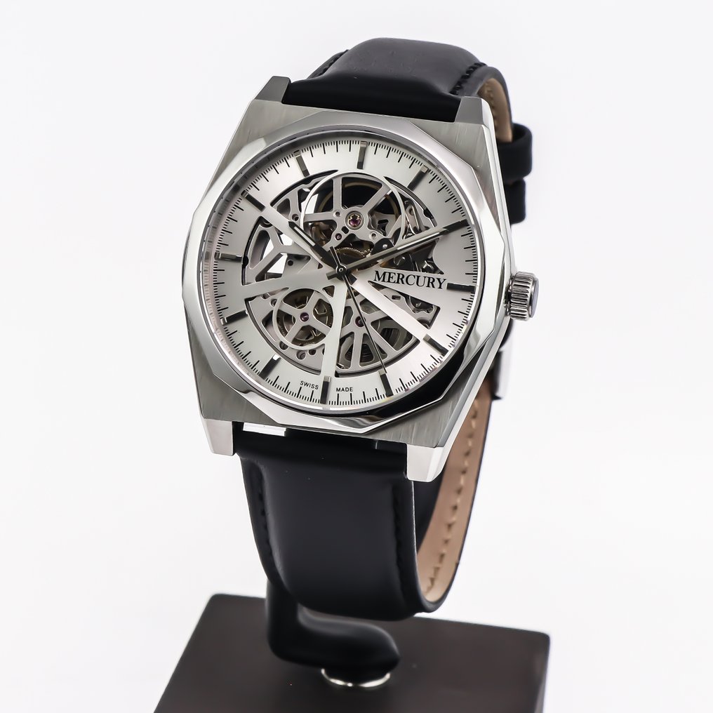 Mercury - Skeleton Automatic Swiss Watch - MEA488SK-SL-1 - Sin Precio de Reserva - Hombre - Posterior a 2020  #2.1