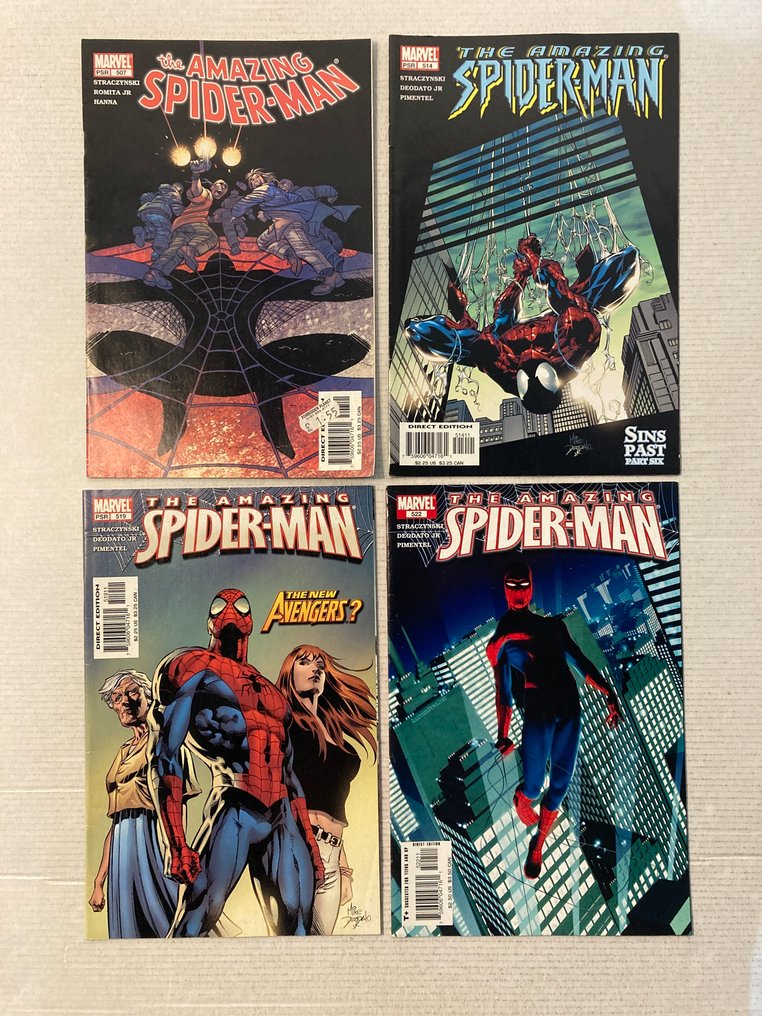 Amazing Spider-Man (1998) 20 issues in the range # 45 to 550 + Annual. No Reserve Price! High Grade! - featuring Iron Man, Mr. Fantastic, Captain America and many more! - 20 Comic collection - First edition - 2002/2008 #3.2
