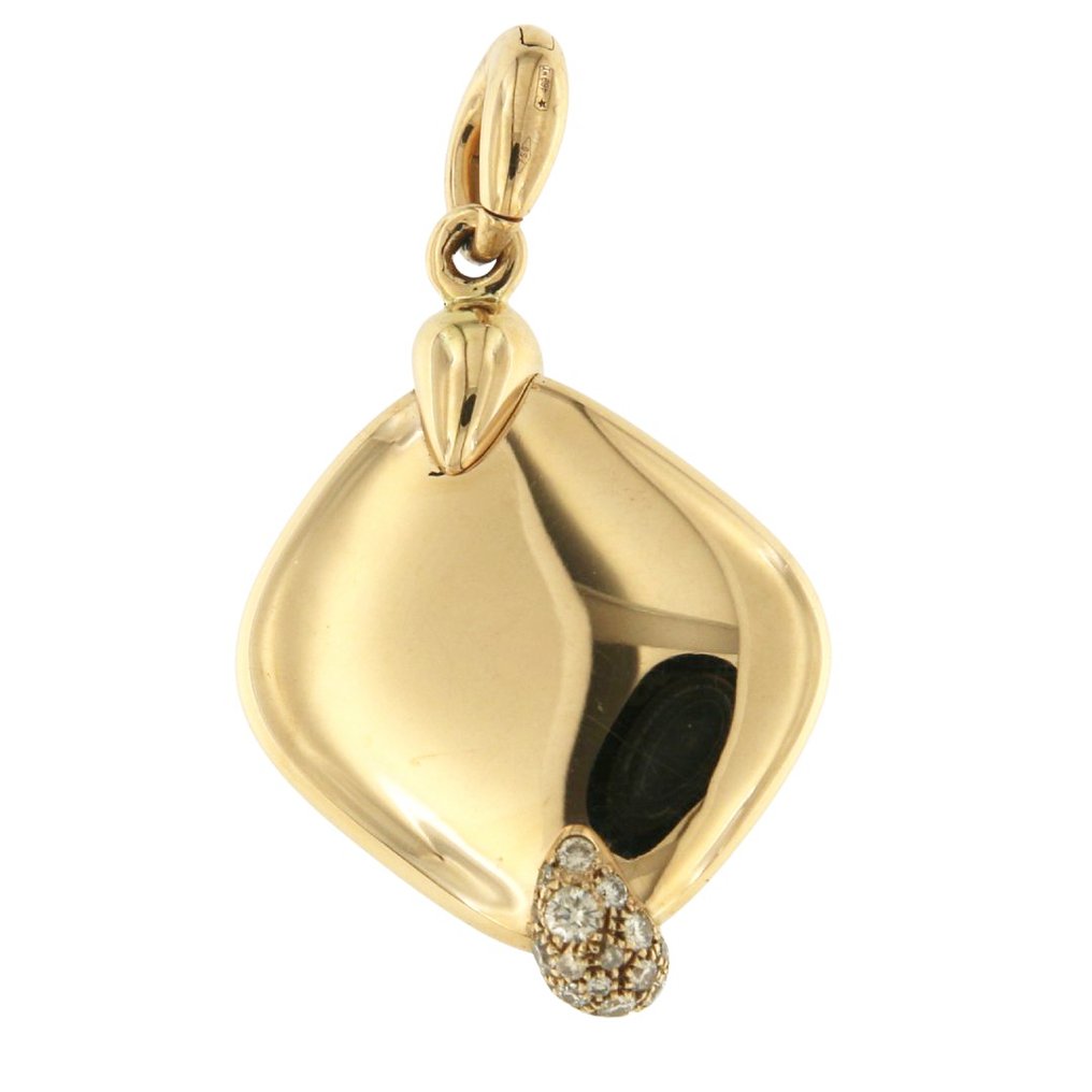 Nincs minimálár - Pomellato - Függő - 18 kt. Rózsa arany -  0.52ct. tw. - Gyémánt - Arckép - Diaspro #3.2