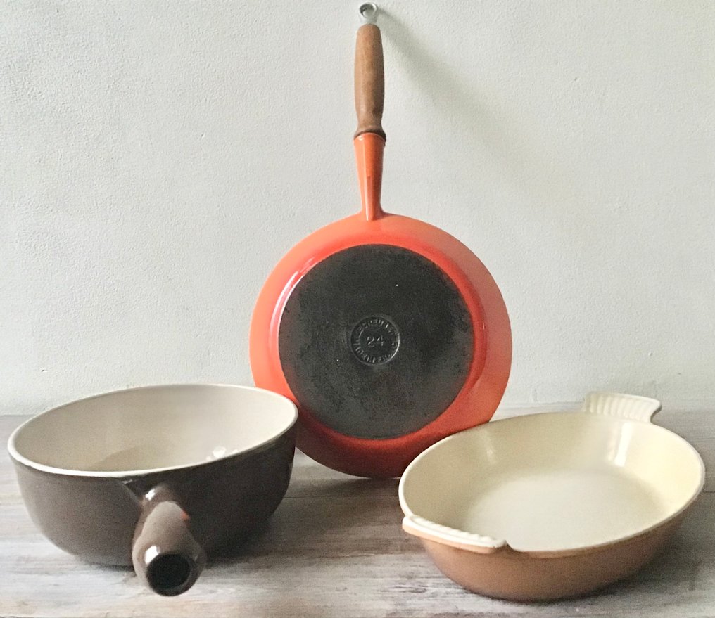 Le Creuset - Patelnia (3) - żeliwo emaliowane #1.0