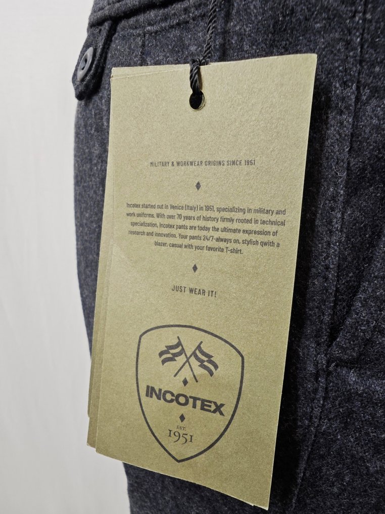 Incotex - NEW, Mix Wool - Trousers - New with tags #4.3