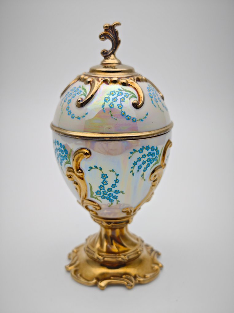 Αυγό Fabergé - House of Faberge Μουσικό αυγό Μη με ξεχνάς - Πορσελάνη #1.0