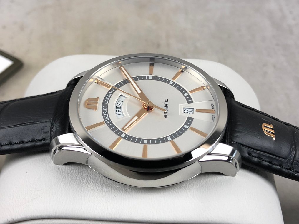 Maurice Lacroix - Pontos Day-Date Automatic - PT6358-SS001-230-2 - Uomo - 2020+ #4.3
