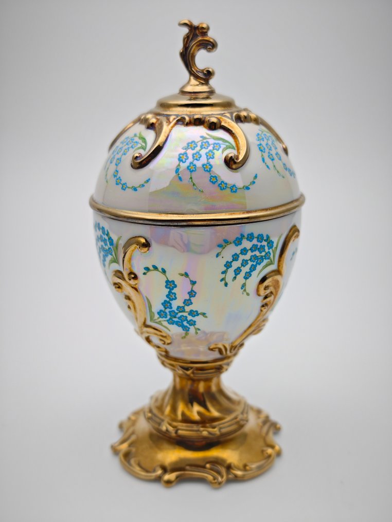 Αυγό Fabergé - House of Faberge Μουσικό αυγό Μη με ξεχνάς - Πορσελάνη #3.2