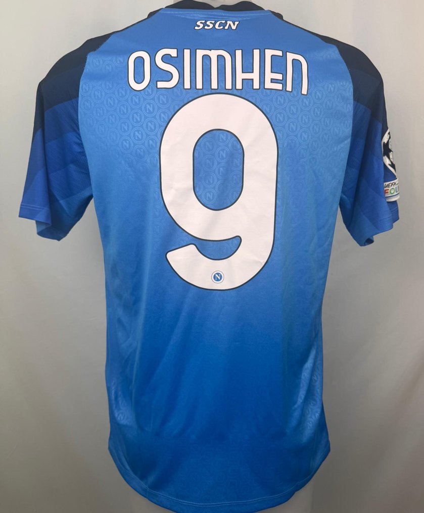 那不勒斯 - 足球冠军联赛 - Victor Oshimen - 2022 - 足球衫 #1.0