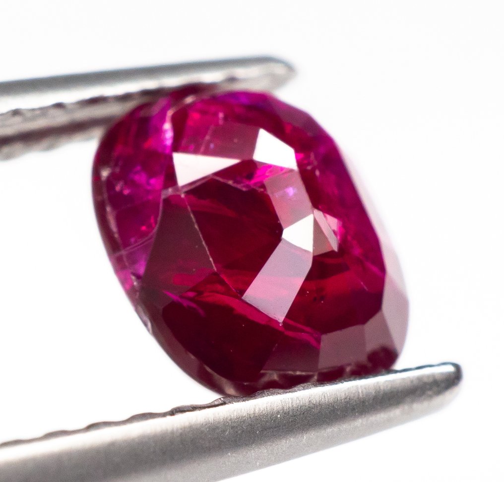 沒有保留價 紅寶石 - 1.15 ct - Bellerophon Gemlab - 深红 #3.2