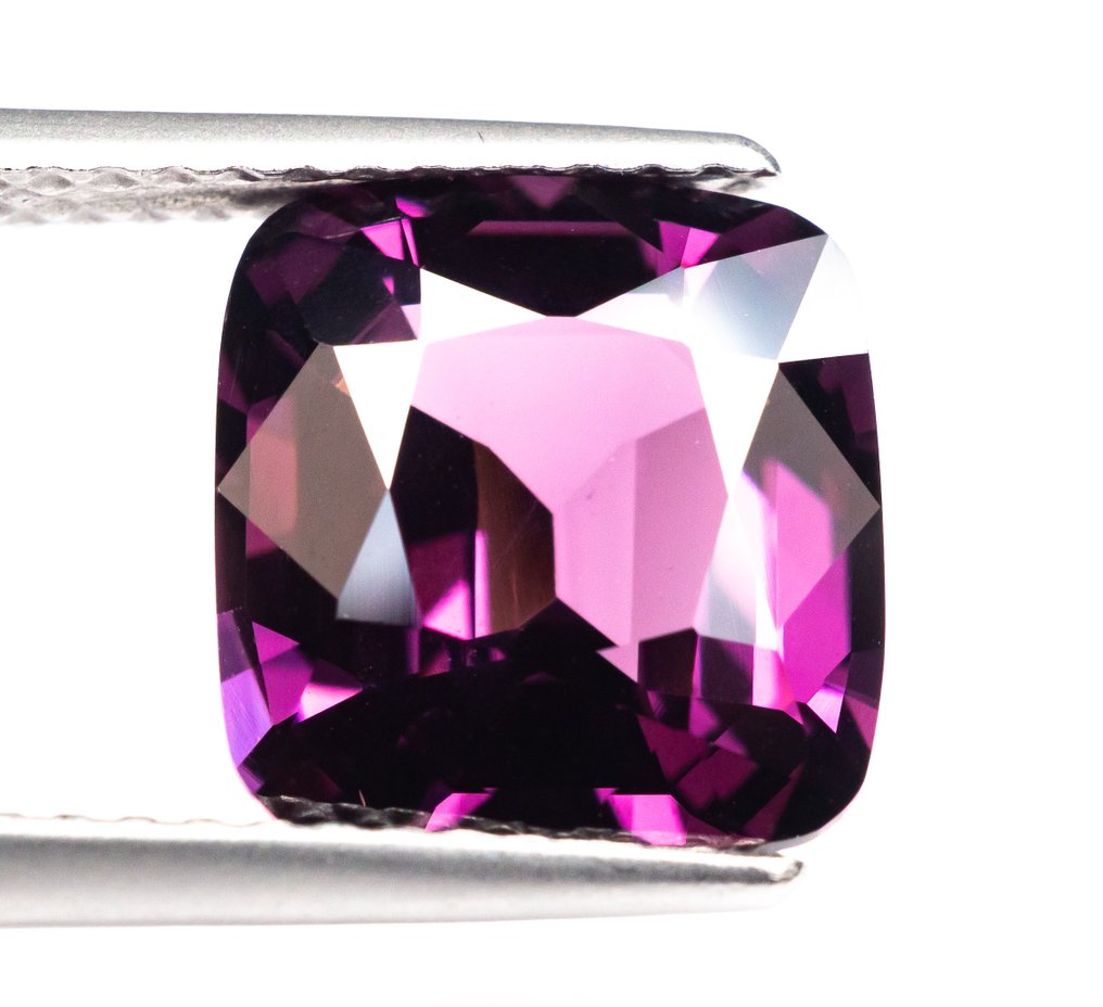 没有保留价 尖晶石  - 4.13 ct - 安特卫普宝石报告（GRA） - 深紫色粉色 #1.0