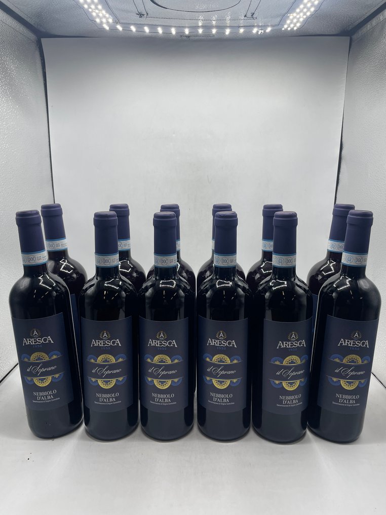 2022 Aresca, Nebbiolo d’Alba Il Soprano - Piemont DOC - 12 Bottles (0.75L) #1.0