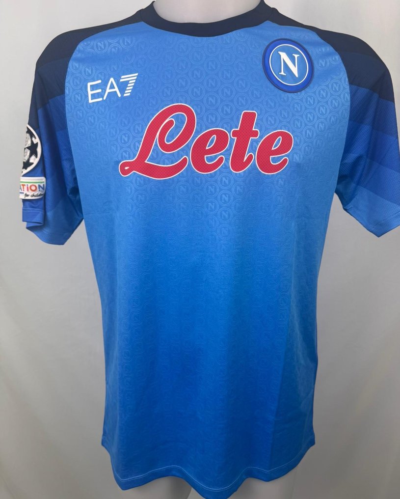 那不勒斯 - 足球冠军联赛 - Victor Oshimen - 2022 - 足球衫 #1.0