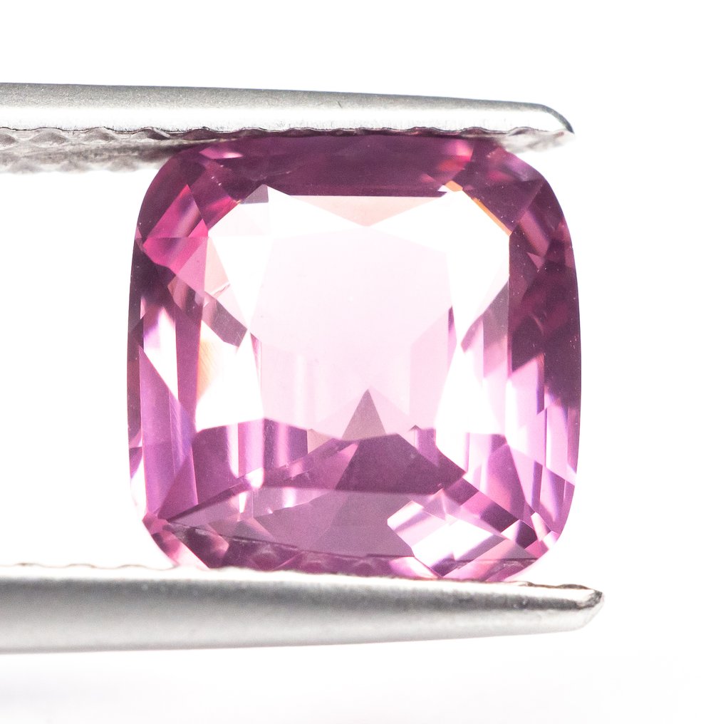 No reserve price Spinel  - 2.55 ct - Antwerp Laboratory for Gemstone Testing (ALGT) - Intense Pink #1.0