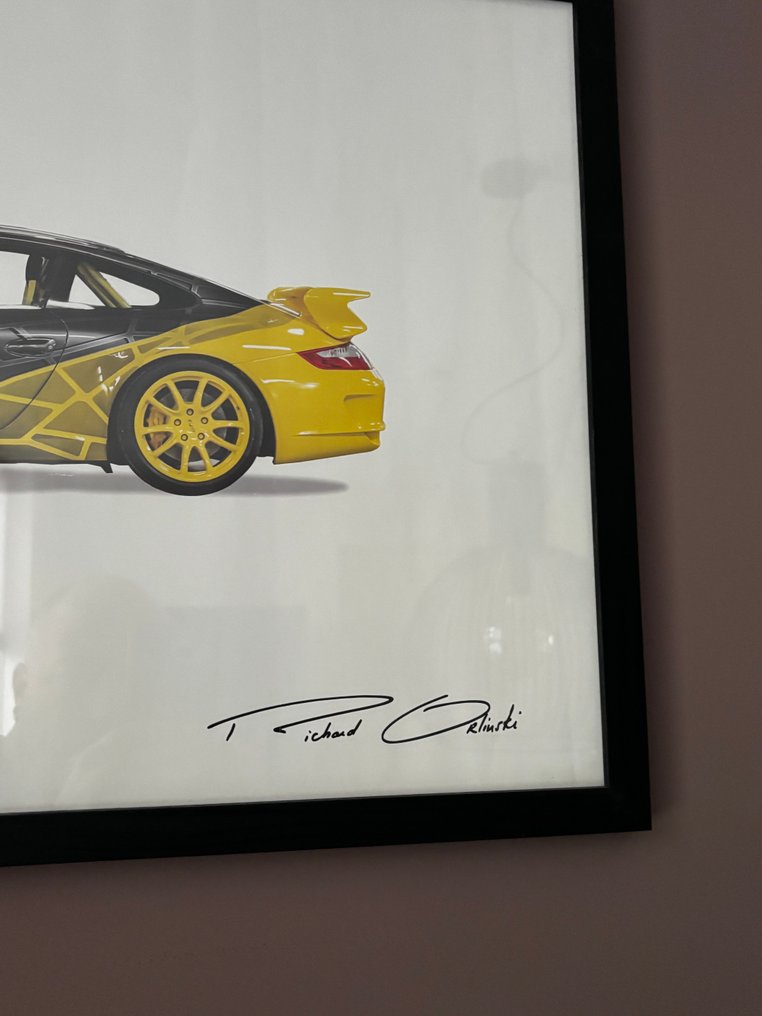 Richard Orlinski (1966) - Porsche 911 by Orlinski handgesigneerd #3.2