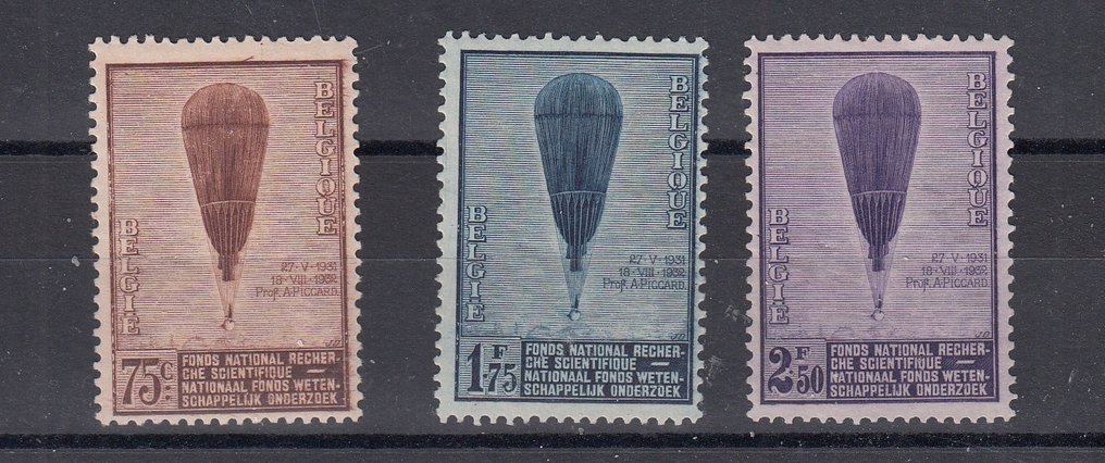 Belgien 1932 - Piccard - OBP : 353/355 #1.0