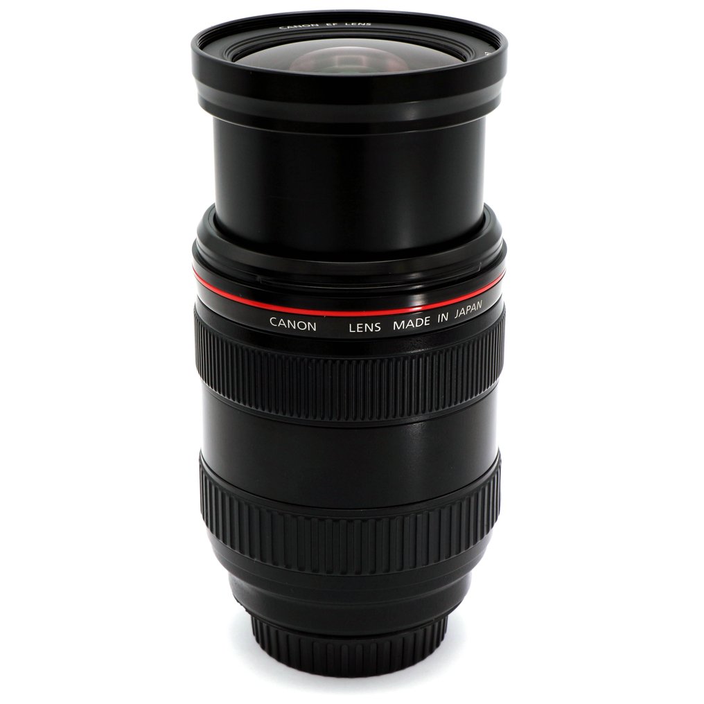 Canon EF 24-70mm f/2.8L USM + EW-83F type zonnekap #CANON PRO LENS #L-LINE QUALITY Objectif à focale variable #2.1