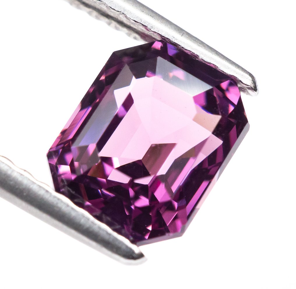 Nincs minimálár Spinell  - 2.10 ct - Antwerpeni Drágakővizsgálati Laboratórium (ALGT) - Élénk rózsaszín #2.1