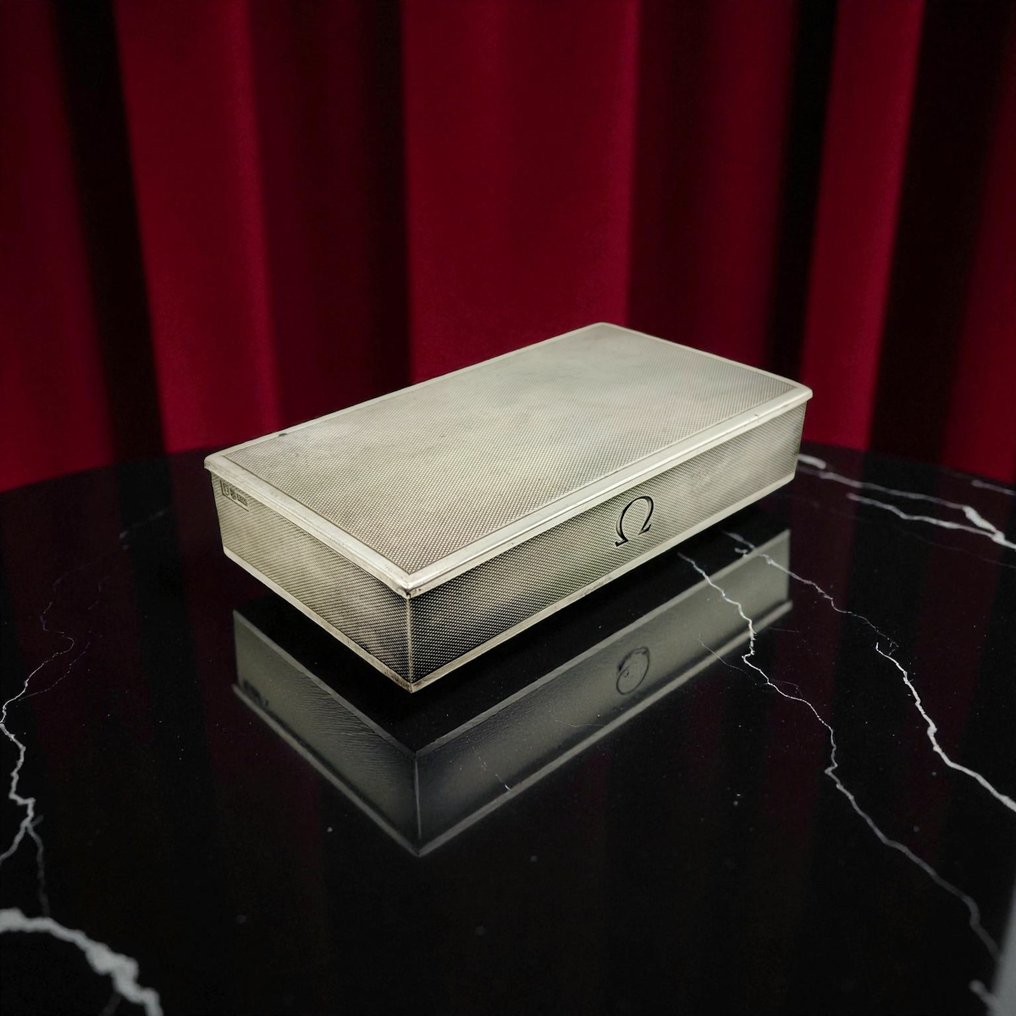 Omega - Pudełko - Zegar - Srebro pr. 925 #1.0