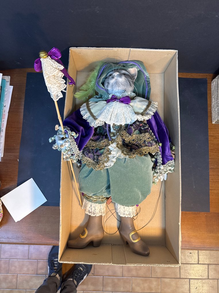 Atelier di Zago & Molin - Játék Gatto marionetta - 1990-2000 - Olaszország #1.0