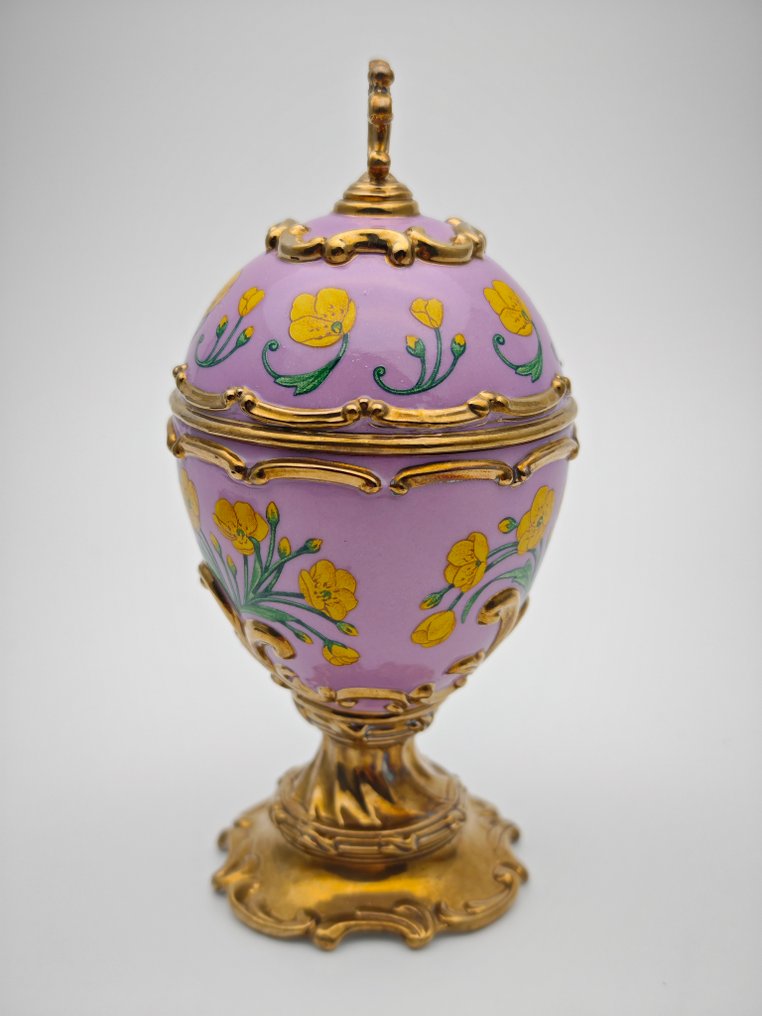Αυγό Fabergé - Μουσικό Αυγό Buttercup του House of Fabergé - Πορσελάνη #4.3