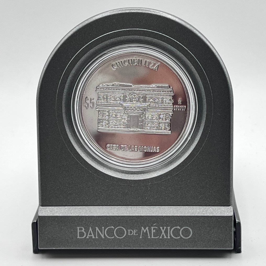 Messico. 1 Onza 2011 – Chichén Itzá – The Nunnery (El Convento) – 1 oz Silver .999 – Proof – Limited Edition #2.1