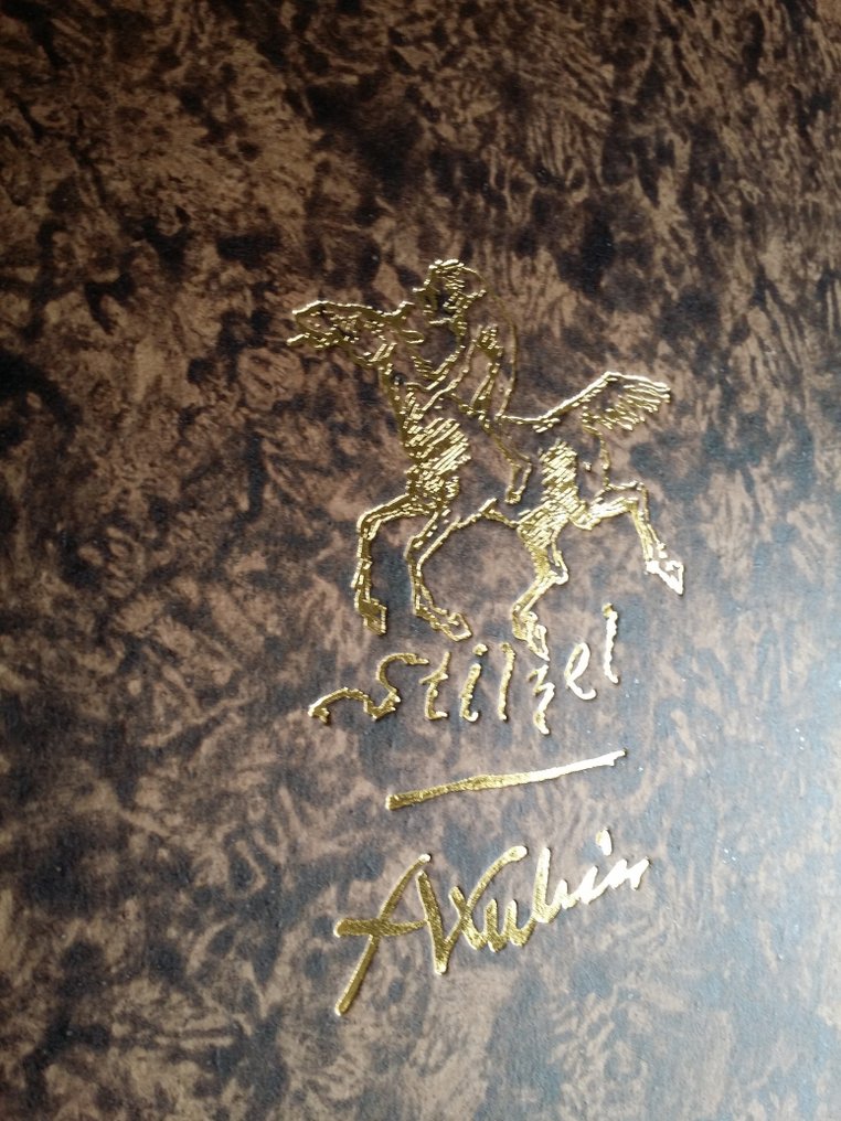 Alfred Kubin (1877-1959) - Stilzel, the Elf of the Bohemian Forest - artist portfolio folder with 11 lithographs, numb. #1.0