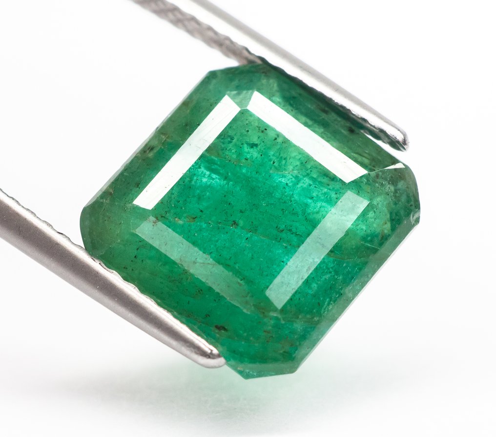 Ingen mindstepris Grøn Smaragd  - 5.45 ct - International Gemological Institute (IGI) - Zambia #1.0