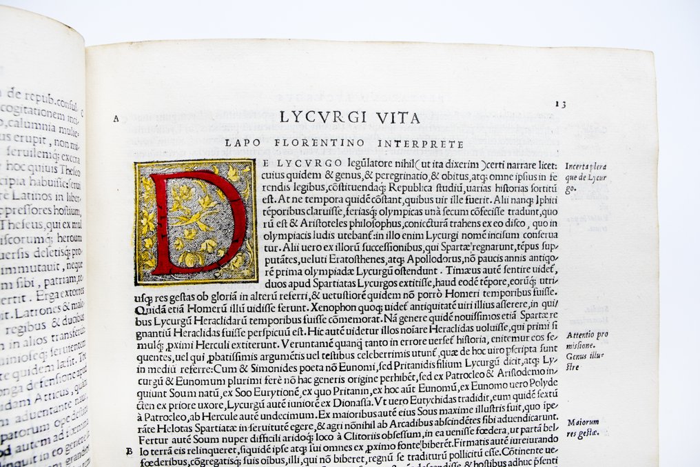 Plutarco - [Post Incunable] Graecorum Romanorumque Illustrium Vitae - 1538 #2.1