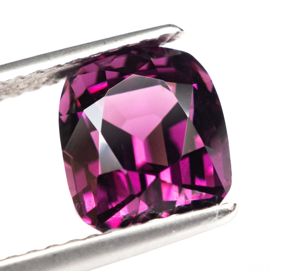 Nincs minimálár Spinell  - 3.10 ct - Antwerpeni Drágakővizsgálati Laboratórium (ALGT) - Élénk/mély lila-rózsaszín #1.0