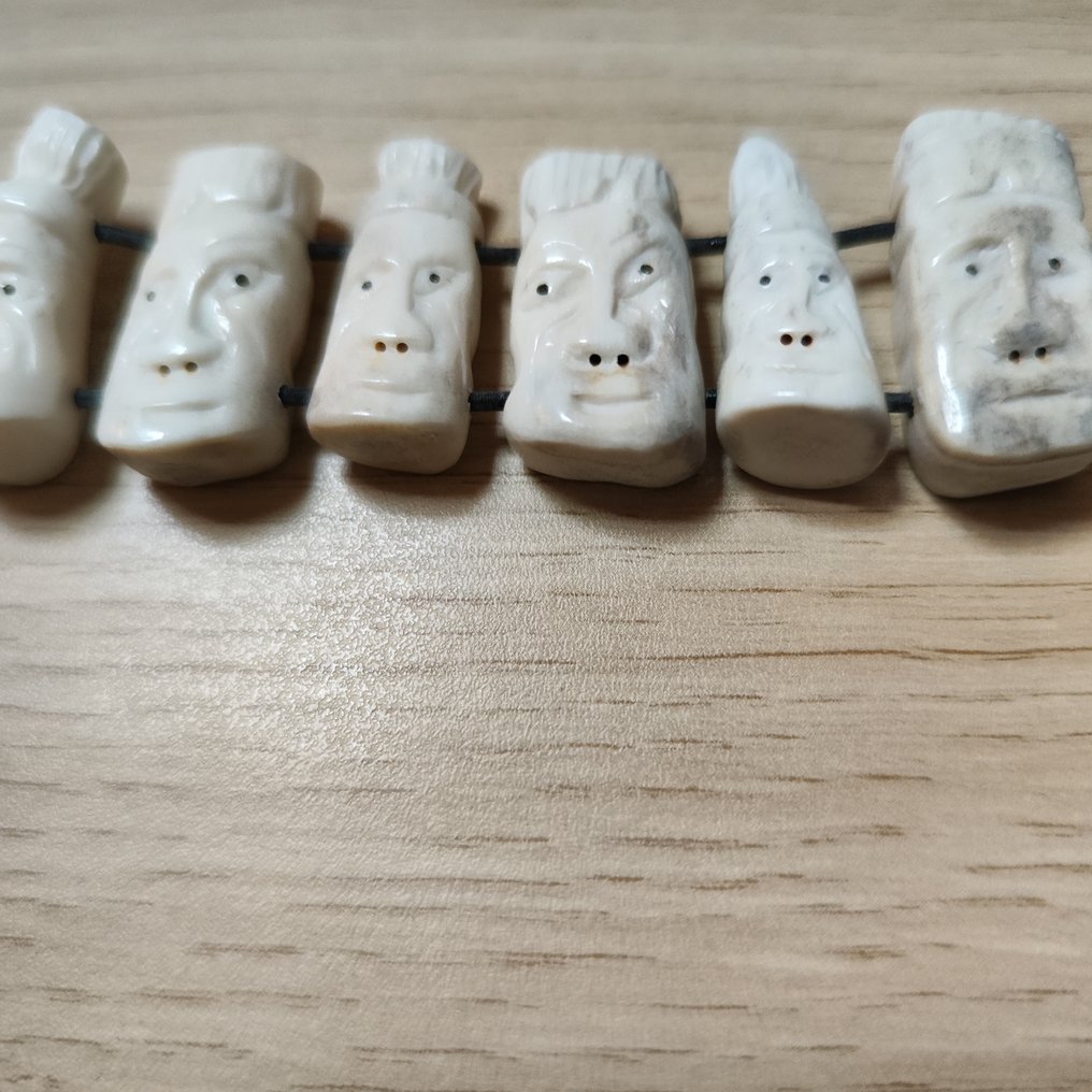 Βραχιόλι με 10 πρόσωπα - Ινουίτ - Tupilak - Γροιλανδία #4.3