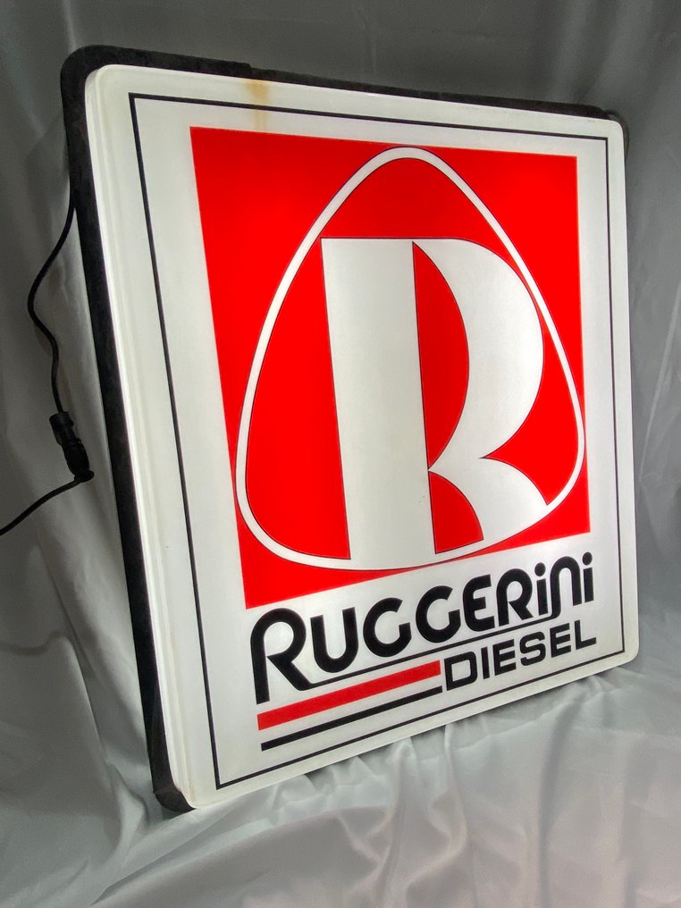 illuminated sign - Ruggerini - 1980 #1.0