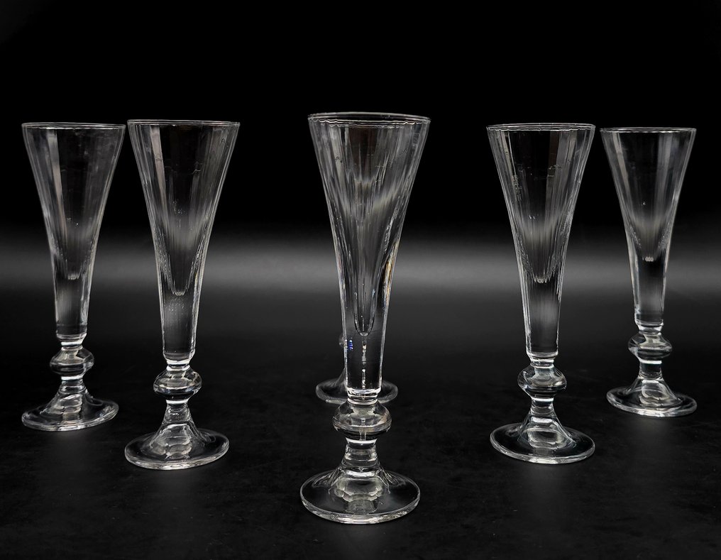 Service à boisson (6) - Cristal - Calices anciens géorgiens #1.0