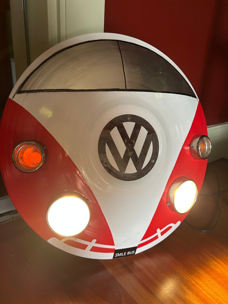 Volkswagen T1 Camper - Φωτιστικό τοίχου - Μοναδικό και Ειδικό Αντικείμενο Διακόσμησης - Μέταλλο, Ξύλο #2.1