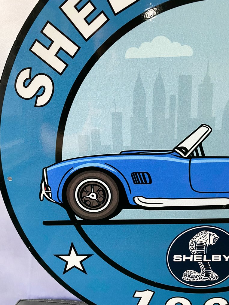 Sign - Shelby - Shelby Cobra 1966; XL 500mm sign #4.3