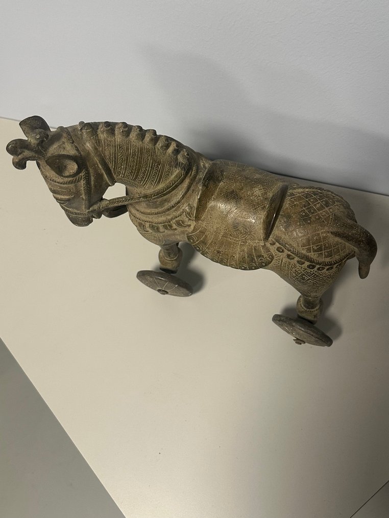 Άγαλμα, Vintage Bronze Horse - 34 cm - Μπρούντζος, Ορείχαλκος #2.1