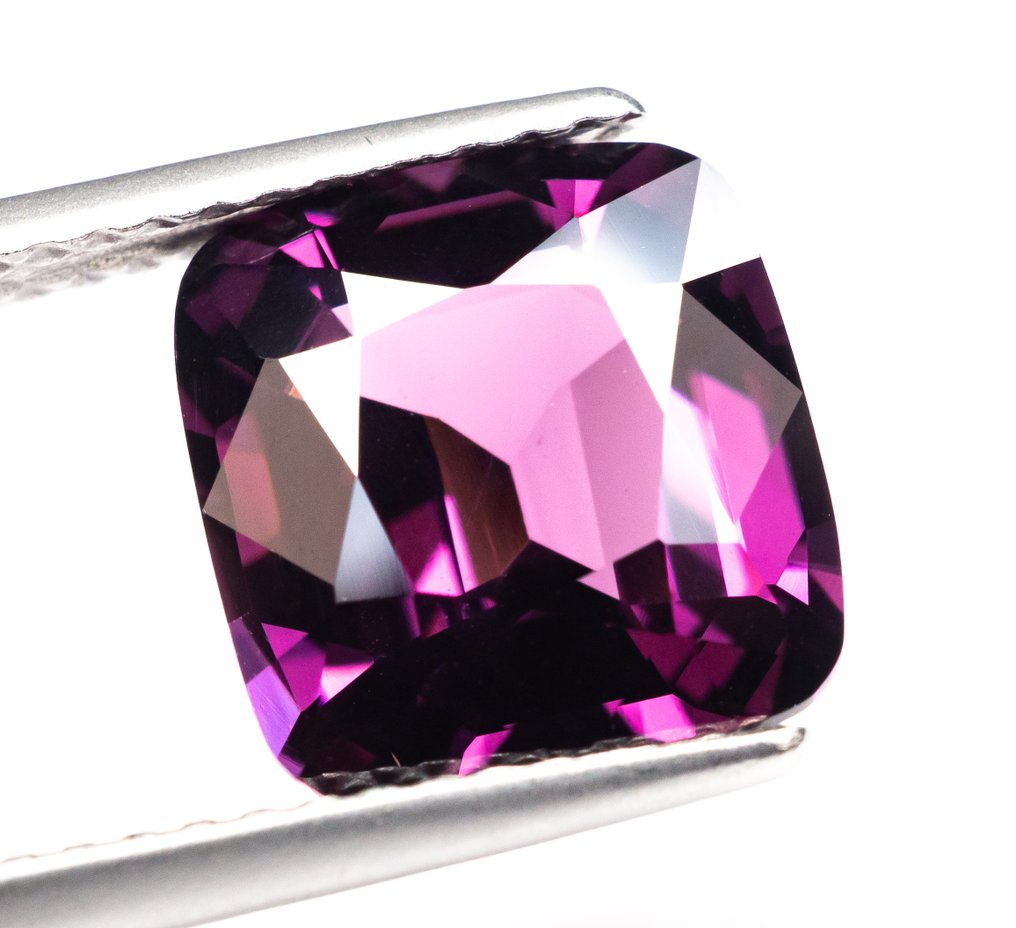 没有保留价 尖晶石  - 4.13 ct - 安特卫普宝石报告（GRA） - 深紫色粉色 #1.0