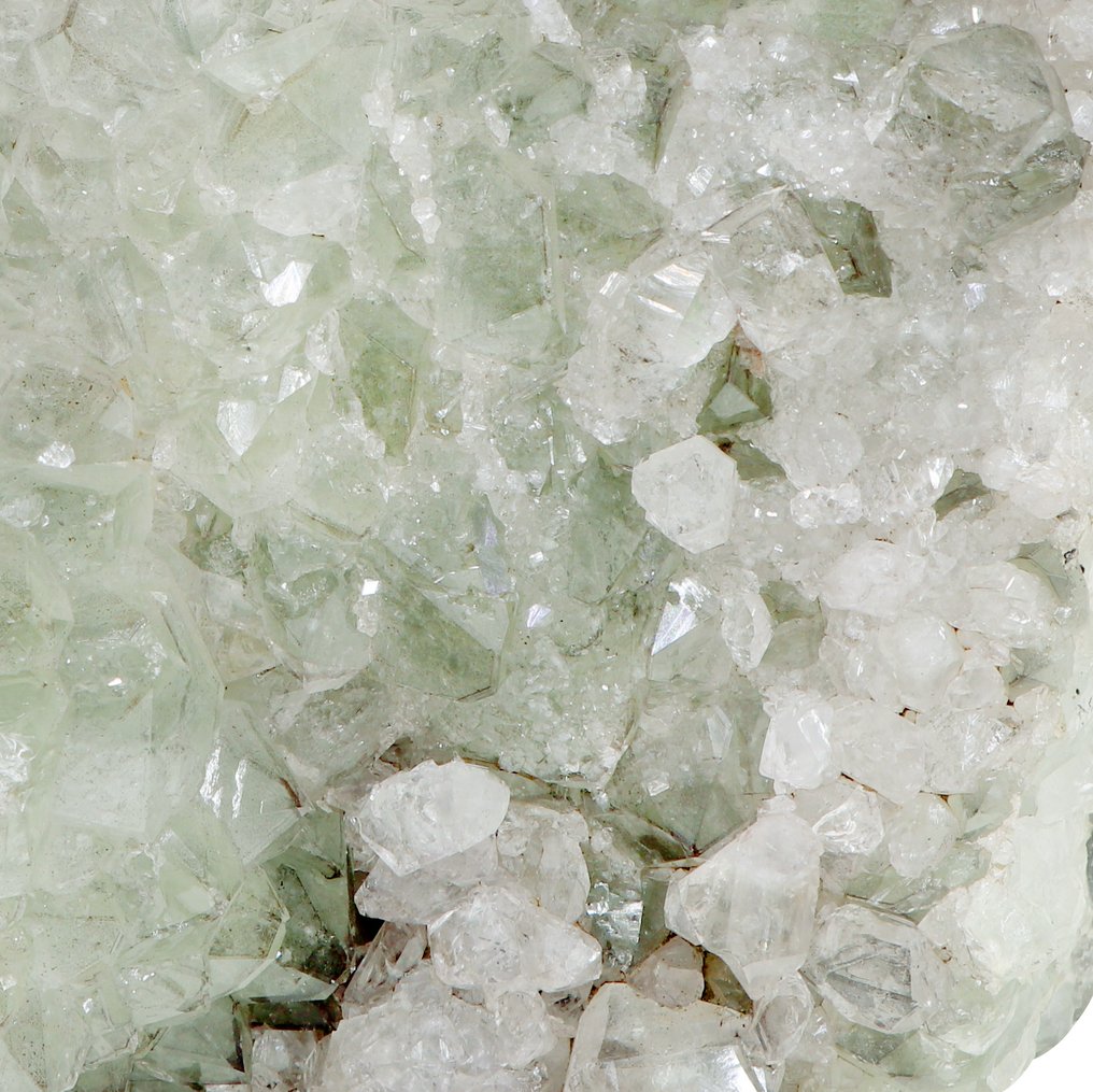 Top Quality - Green Amethyst/Prasolite - Geode - 23x32x9 cm- 17.3 kg #3.2