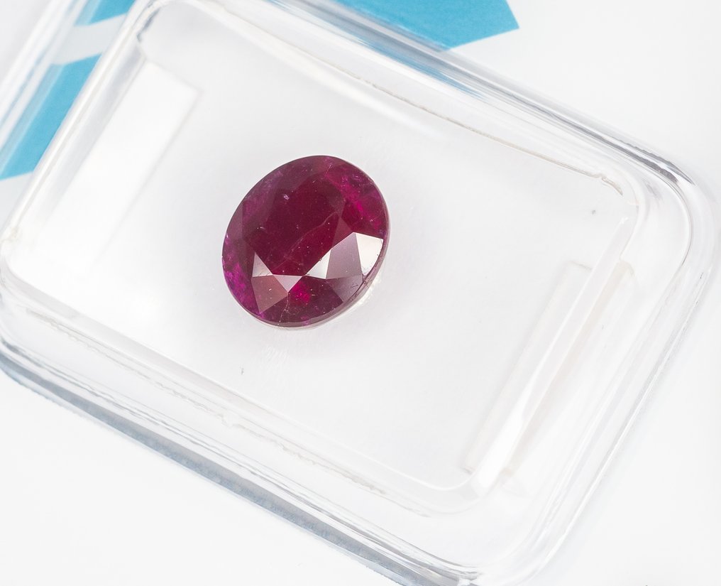 没有保留价 红宝石  - 2.30 ct - 国际宝石研究院（IGI） - 深紫红色 #2.1