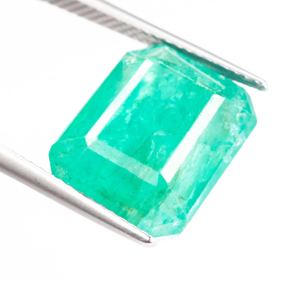 Nincs minimálár Zöld Smaragd - 9.64 ct - Nemzetközi Gemmológiai Intézet (IGI) - Zambia #2.1