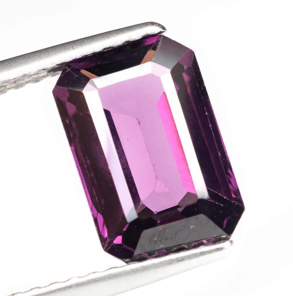 No reserve price Spinel  - 2.56 ct - Gem Report Antwerp (GRA) - Deep Purplish Pink #2.1