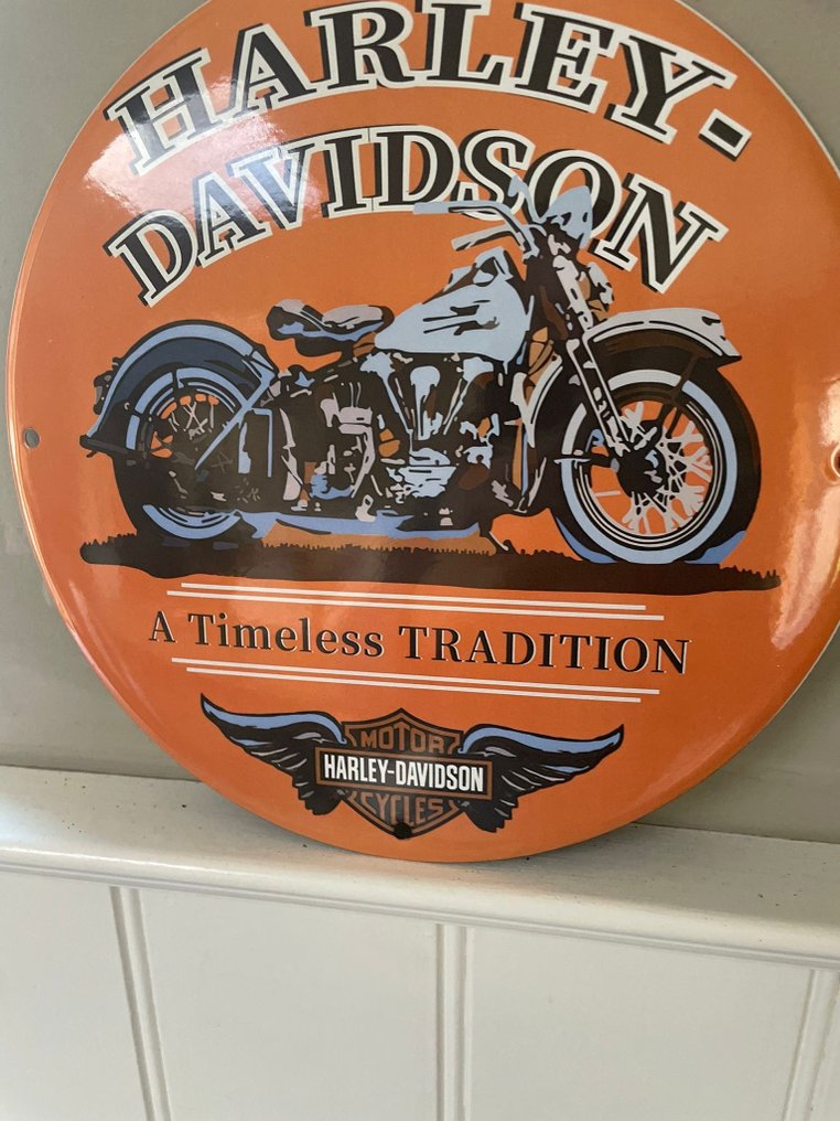 Harley-Davidson - Enamel sign - Enamel #3.2