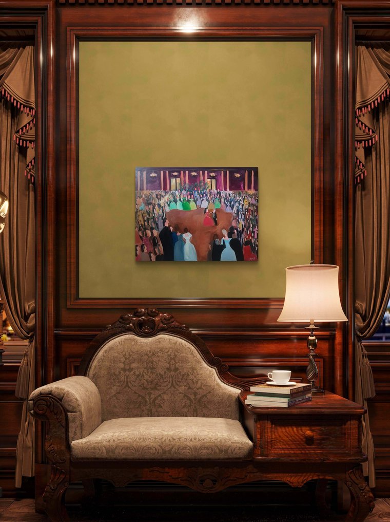 Miguel Augusto Brito - Baile de Gala-Gattopardo XL — No Reserve #1.0