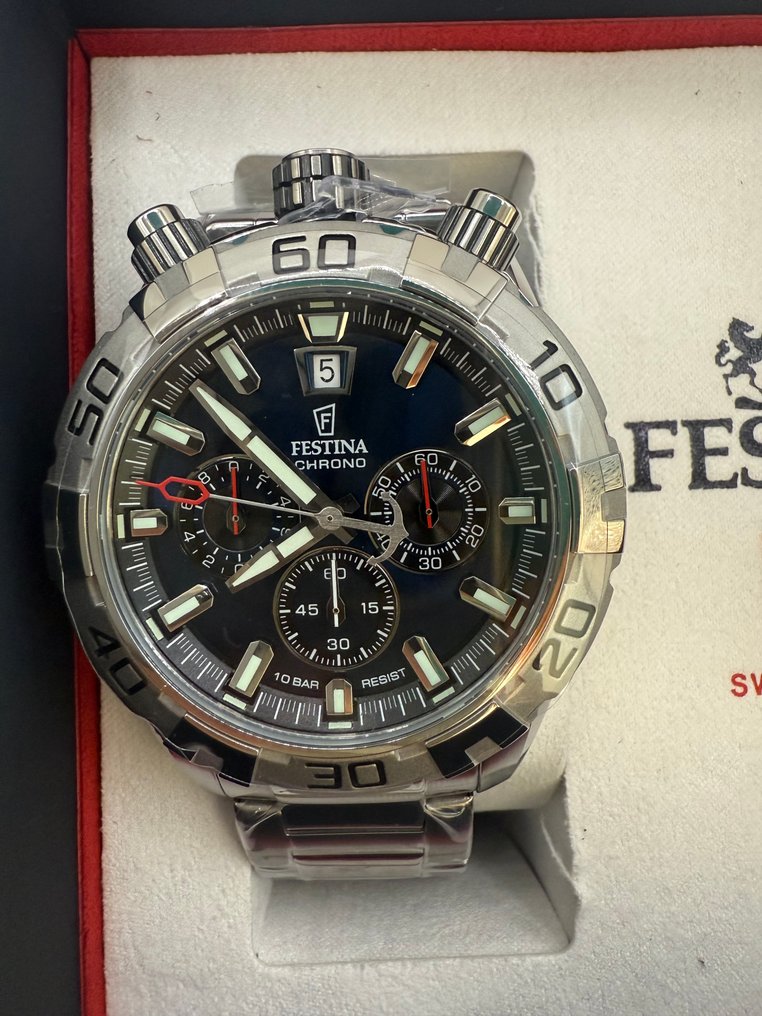 Festina - Chrono - Nincs minimálár - F20743/1 - Férfi - 2000-2010 #1.0