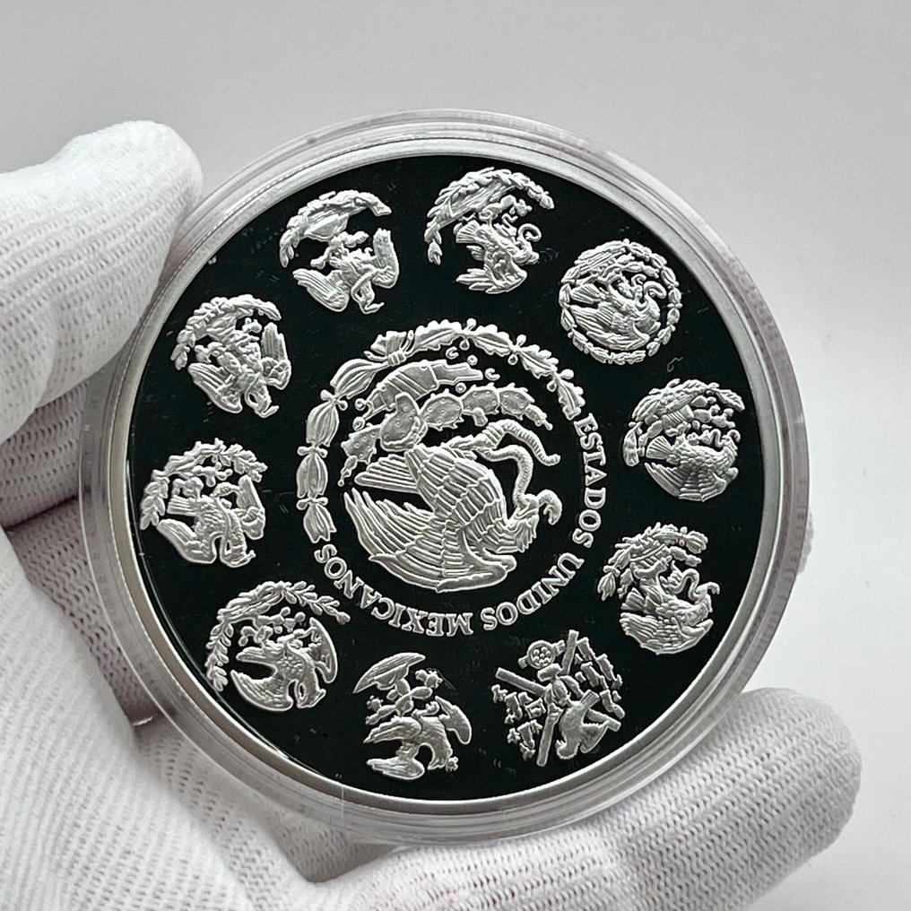 Messico. 5 Onza 2024 – Libertad – 5 oz Silver .999 – Proof – Limited Edition #4.3