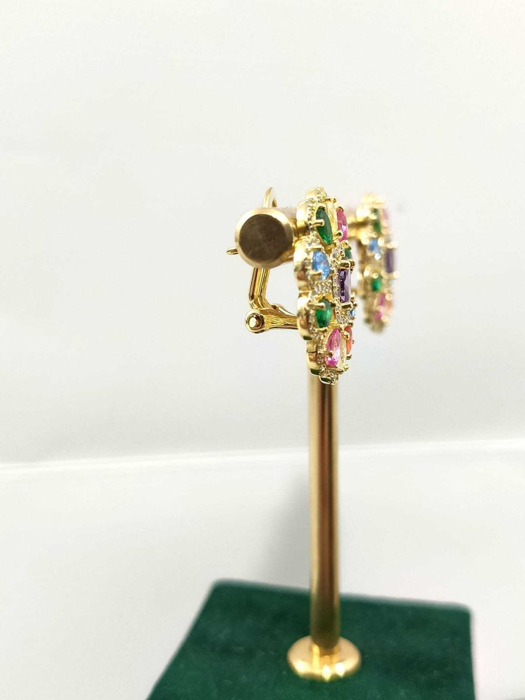 χωρίς τιμή ασφαλείας - Σκουλαρίκια Ασημί Διάφοροι πολύτιμοι λίθοι - Διάφοροι πολύτιμοι λίθοι #3.2